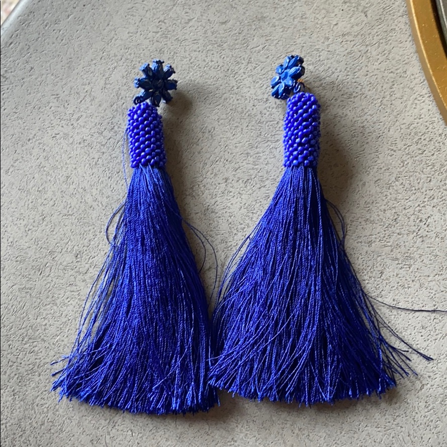 Bauble Bar Ishigaki Tassel Earrings